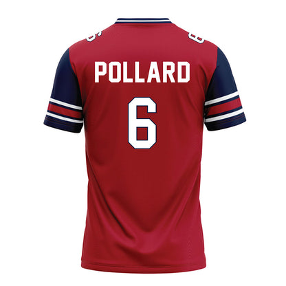 Liberty - NCAA Football : Micah Pollard - Red Football Jersey-1