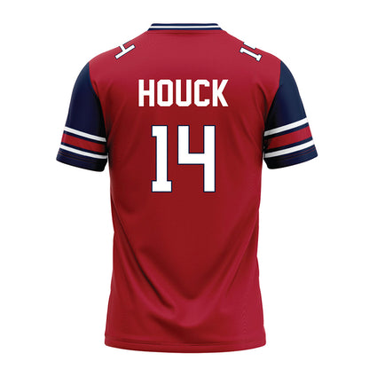 Liberty - NCAA Football : Ethan Houck - Red Football Jersey-1