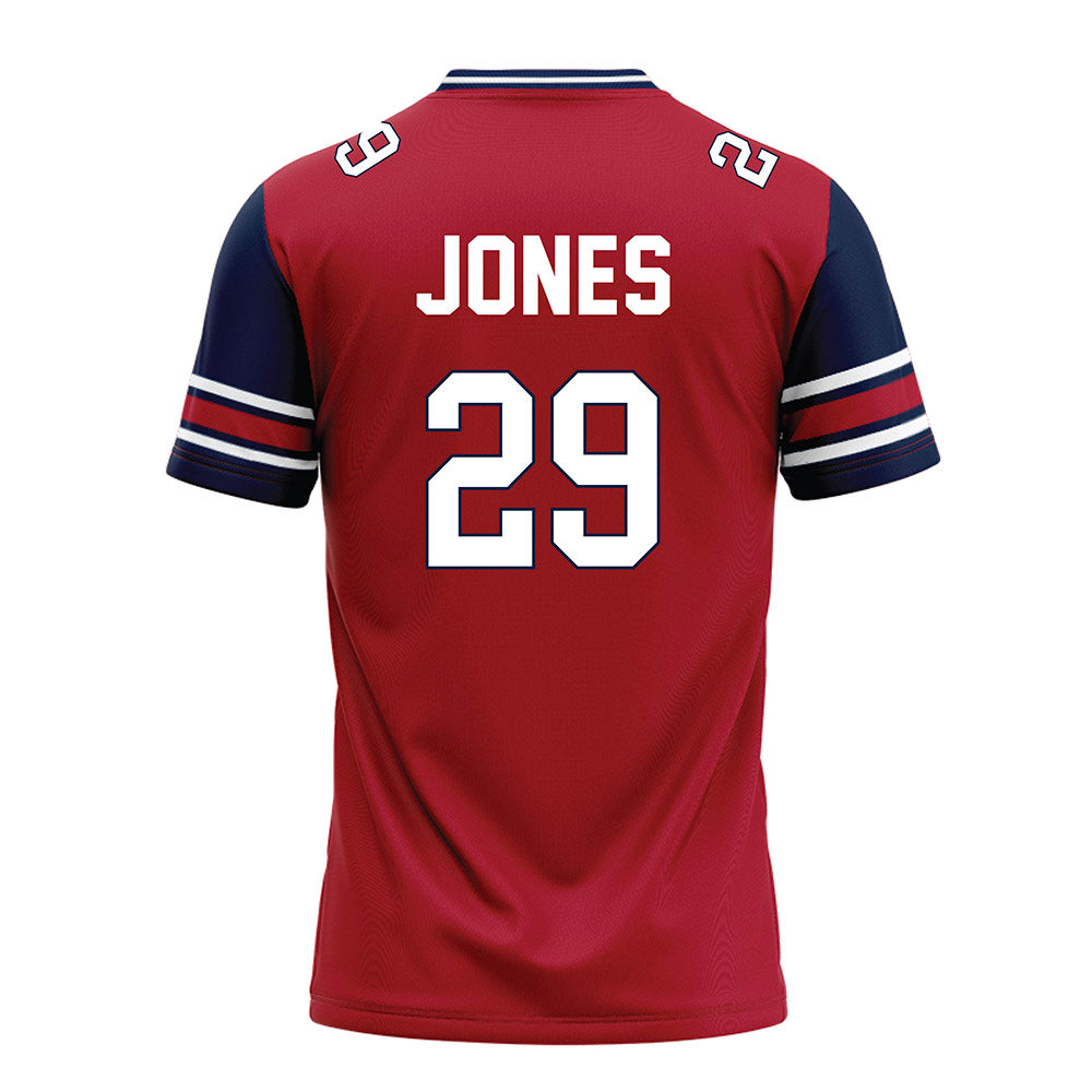 Liberty - NCAA Football : Akhori Jones - Red Football Jersey-1