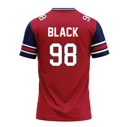 Liberty - NCAA Football : Tyler Black - Red Football Jersey-1