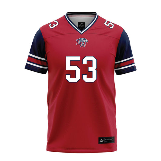 Liberty - NCAA Football : Nikodemus Tounger - Red Football Jersey-0