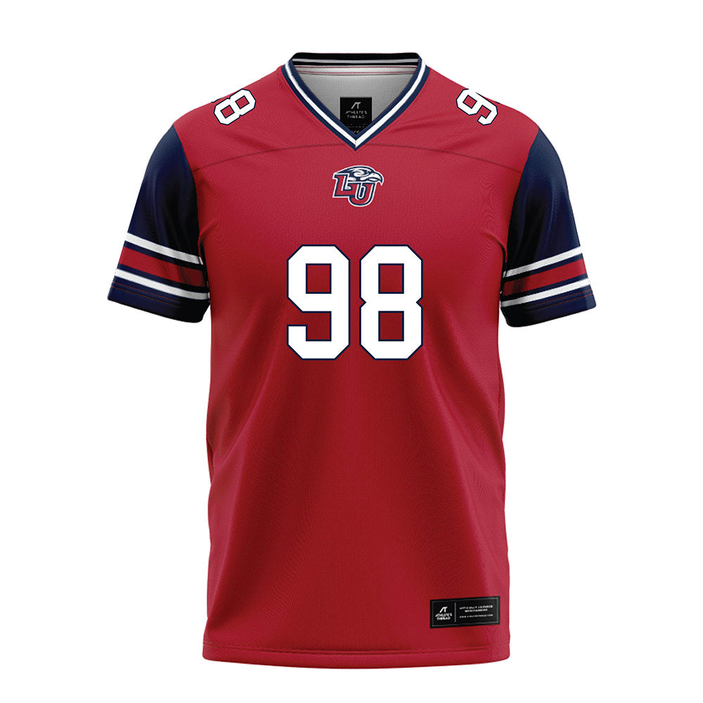 Liberty - NCAA Football : Weston Woodard - Red Football Jersey-0