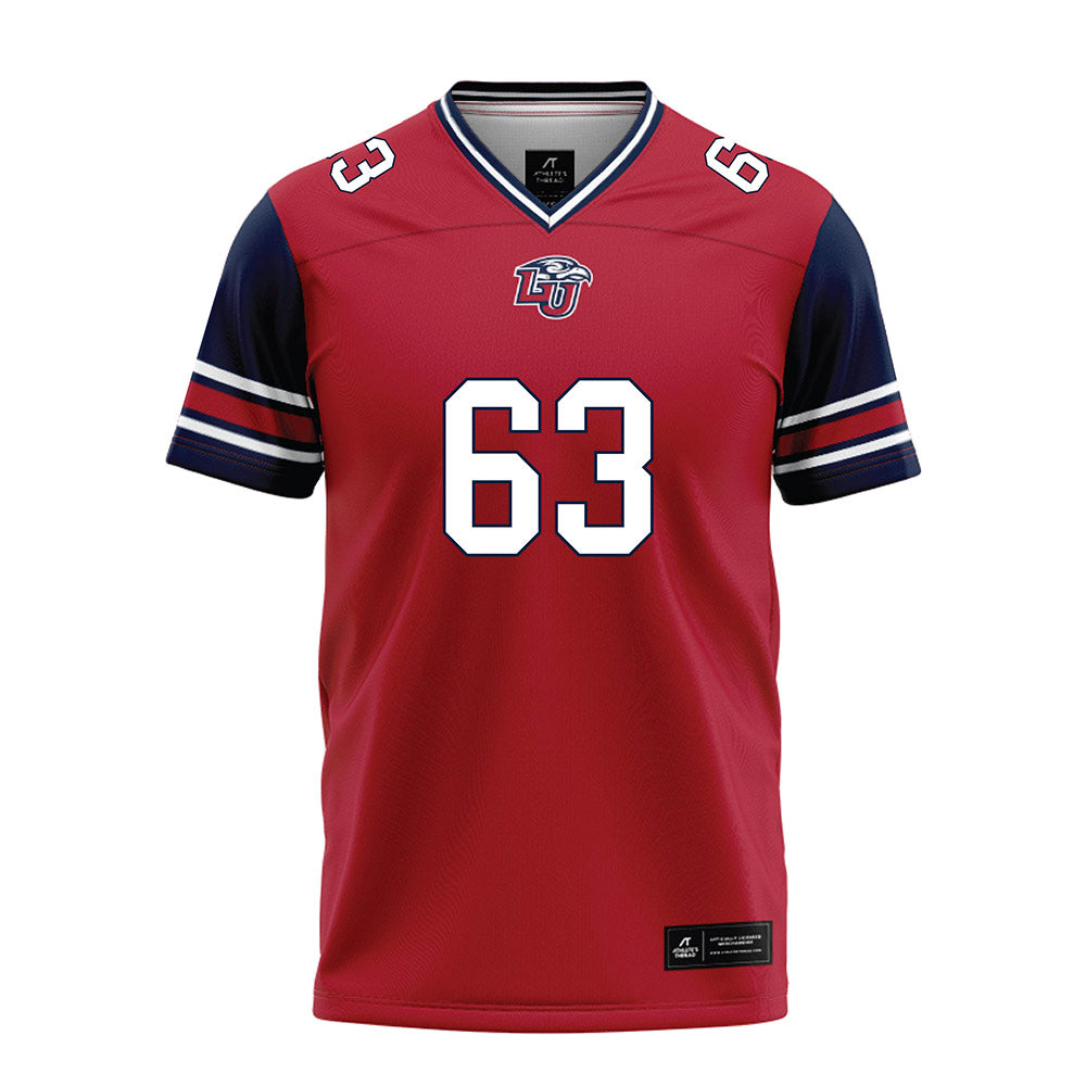 Liberty - NCAA Football : DaJyQuwan Jackson-Payne - Red Football Jersey-0