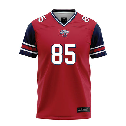 Liberty - NCAA Football : Connie Hewitt II - Red Football Jersey-0