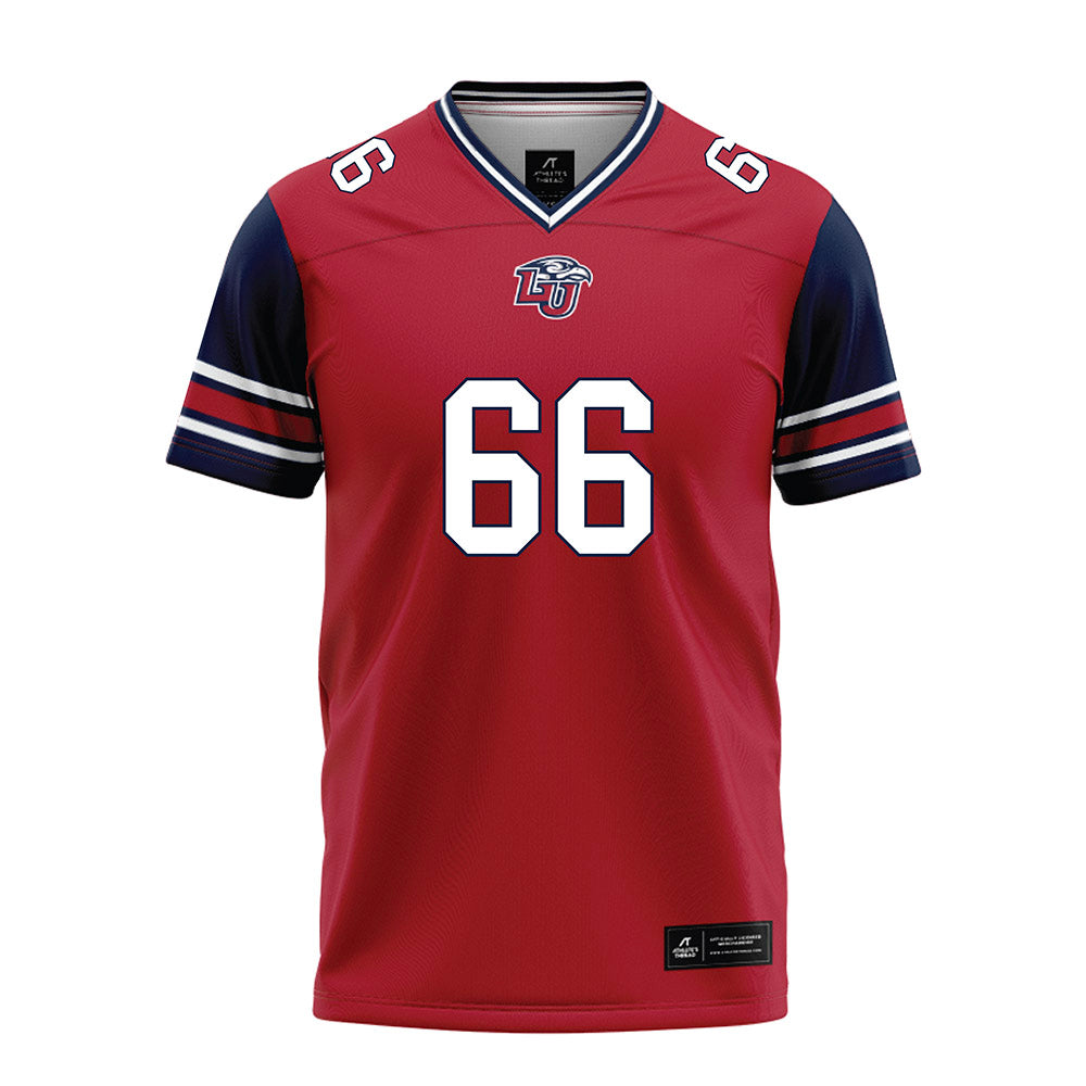 Liberty - NCAA Football : Erwil Anthony Jr - Red Football Jersey-0