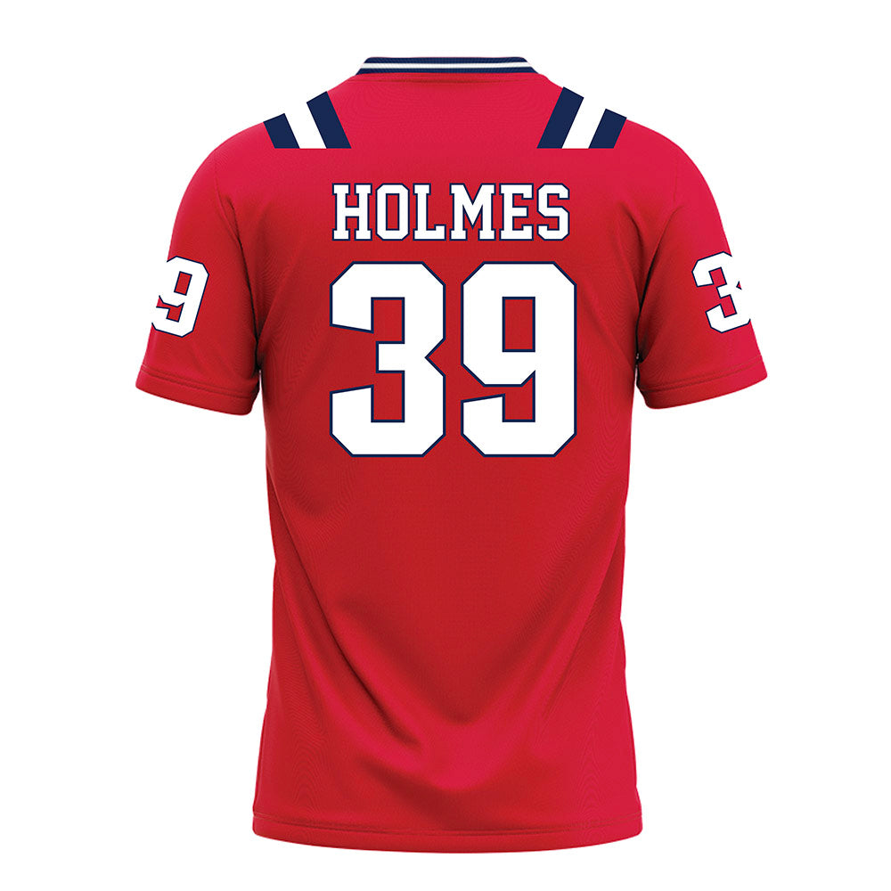 Dayton - NCAA Football : Chase Holmes - Red Football Jersey-1