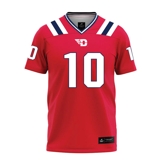 Dayton - NCAA Football : Luke Pennington - Red Football Jersey-0