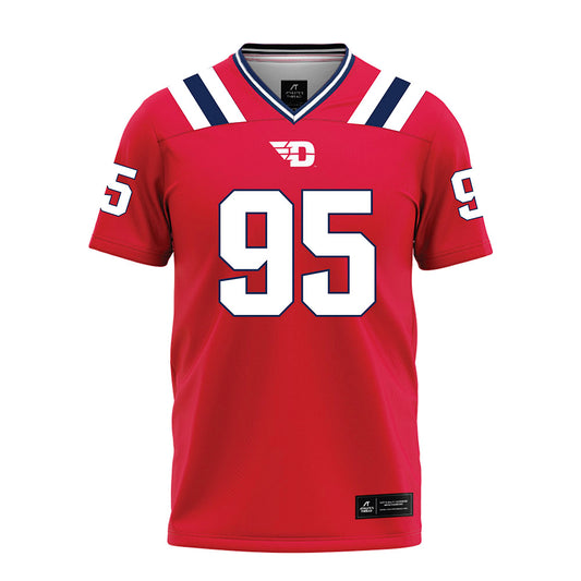 Dayton - NCAA Football : Vito Paonessa - Red Football Jersey-0