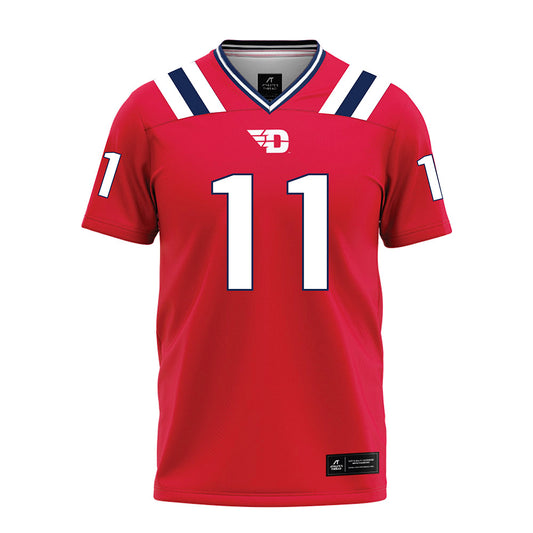 Dayton - NCAA Football : Drew VanVleet - Red Football Jersey-0
