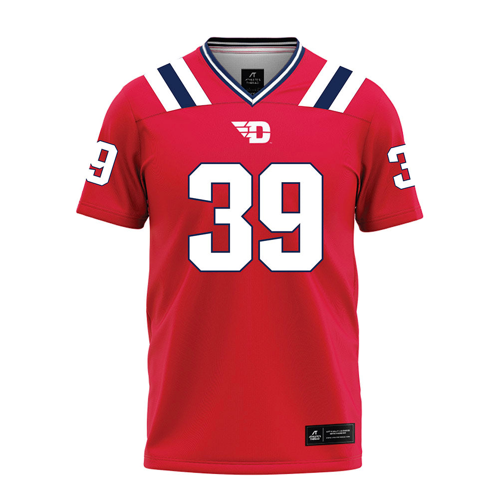 Dayton - NCAA Football : Chase Holmes - Red Football Jersey-0