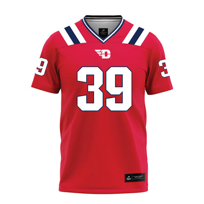Dayton - NCAA Football : Sawyer Muchmore - Red Football Jersey-0