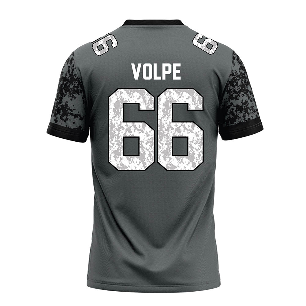 Towson - NCAA Football : Dan Volpe - Grey Football Jersey-1