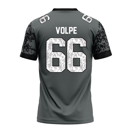 Towson - NCAA Football : Dan Volpe - Grey Football Jersey-1