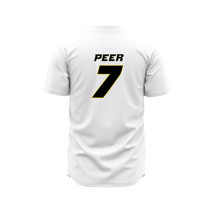Missouri - NCAA Baseball : Kaden Peer - White Jersey-1