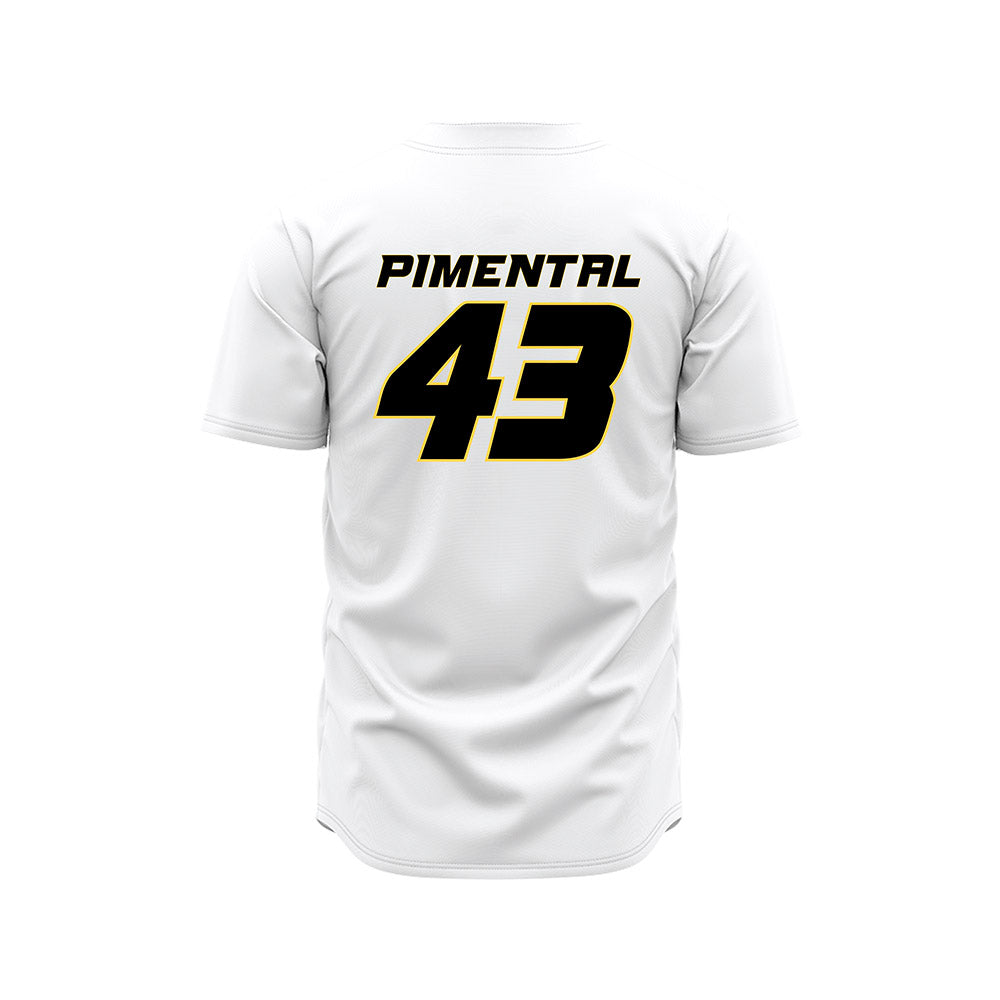 Missouri - NCAA Baseball : Javyn Pimental - White Jersey