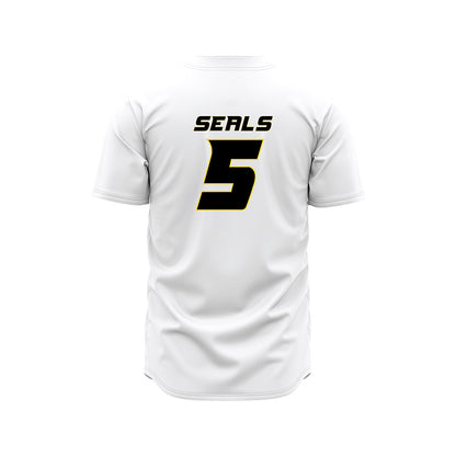 Missouri - NCAA Baseball : Pierre Seals - White Jersey-1
