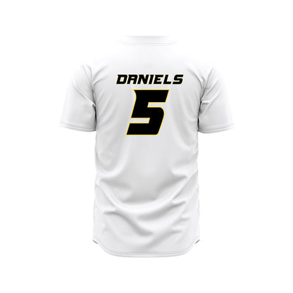 Missouri - NCAA Baseball : Brock Daniels - White Jersey