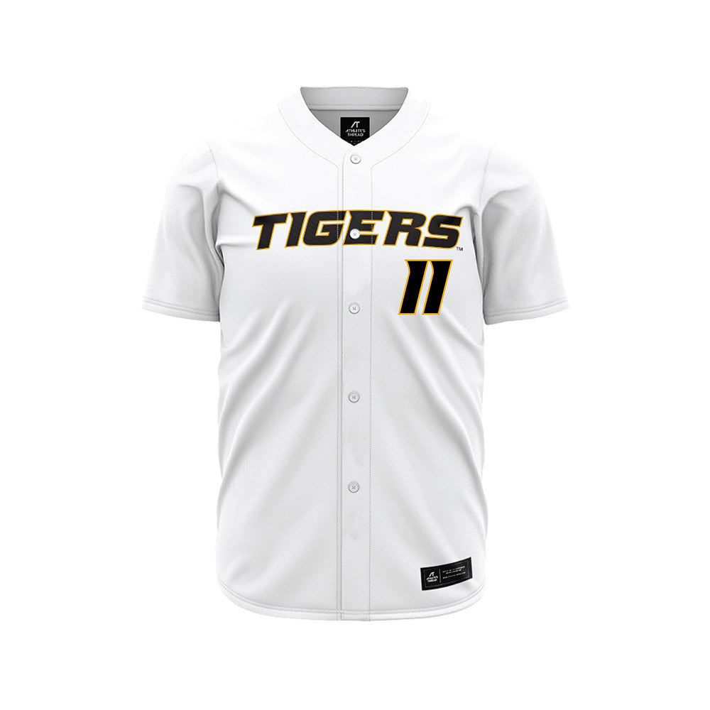 Missouri - NCAA Baseball : Jack Holubowski - White Jersey