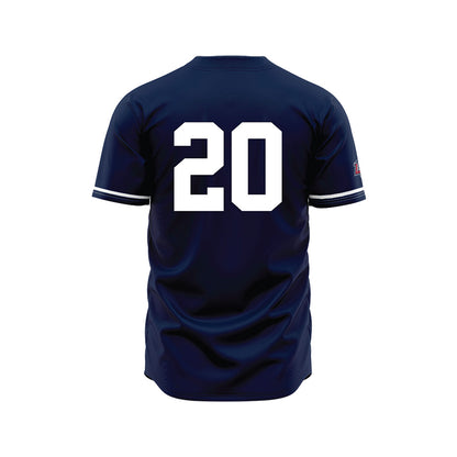 Liberty - NCAA Baseball : Seth Christmas - Navy Jersey