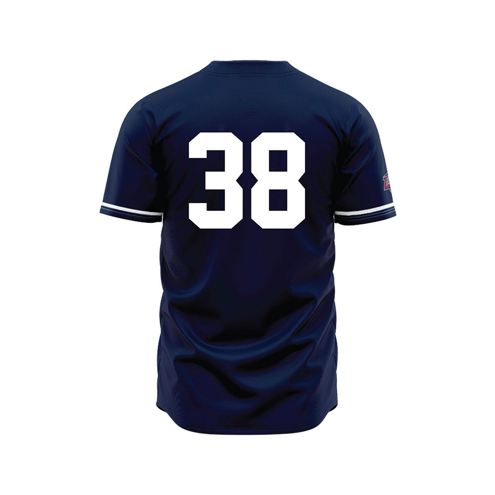 Liberty - NCAA Baseball : Brayden Hill - Navy Jersey-1