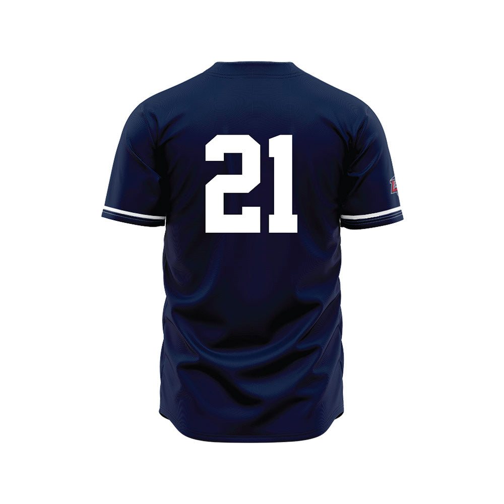 Liberty - NCAA Baseball : Jake Potts - Navy Jersey-1
