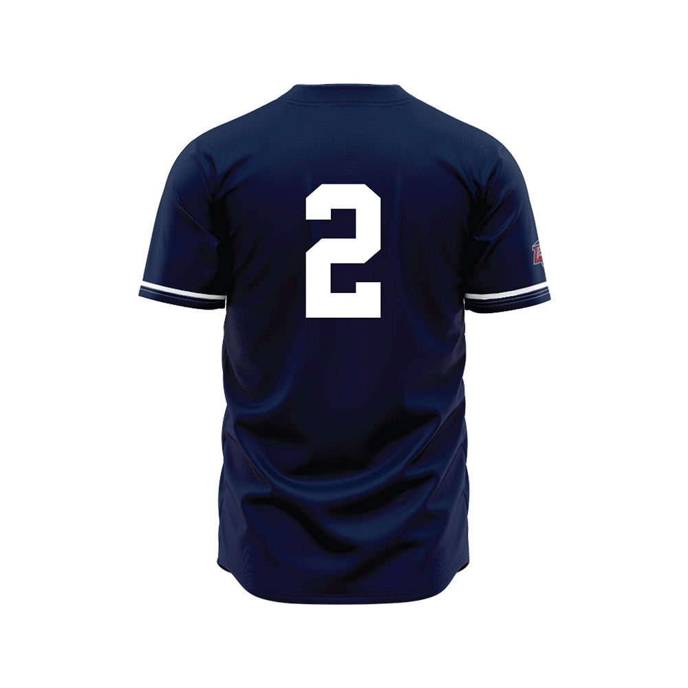 Liberty - NCAA Baseball : Dylan Grabowski - Navy Jersey-1