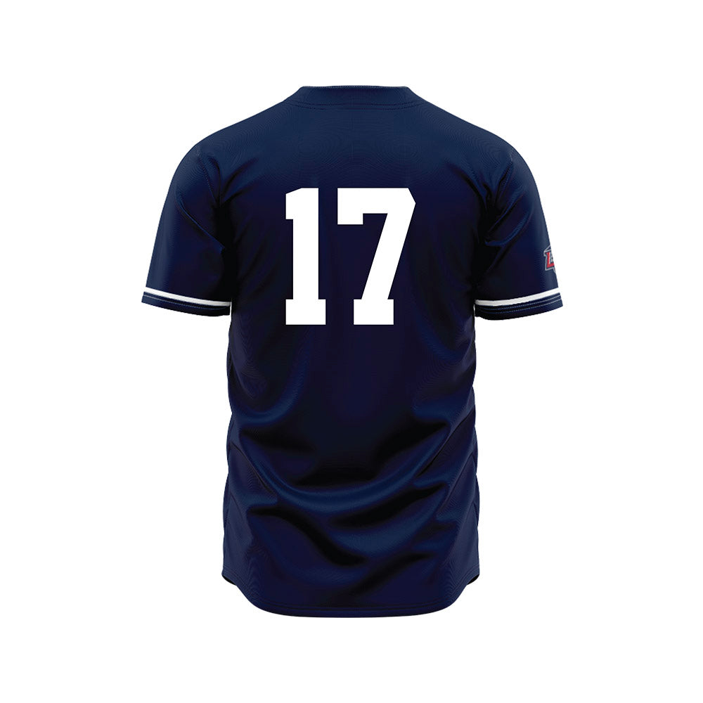 Liberty - NCAA Baseball : Nick Barone - Navy Jersey-1