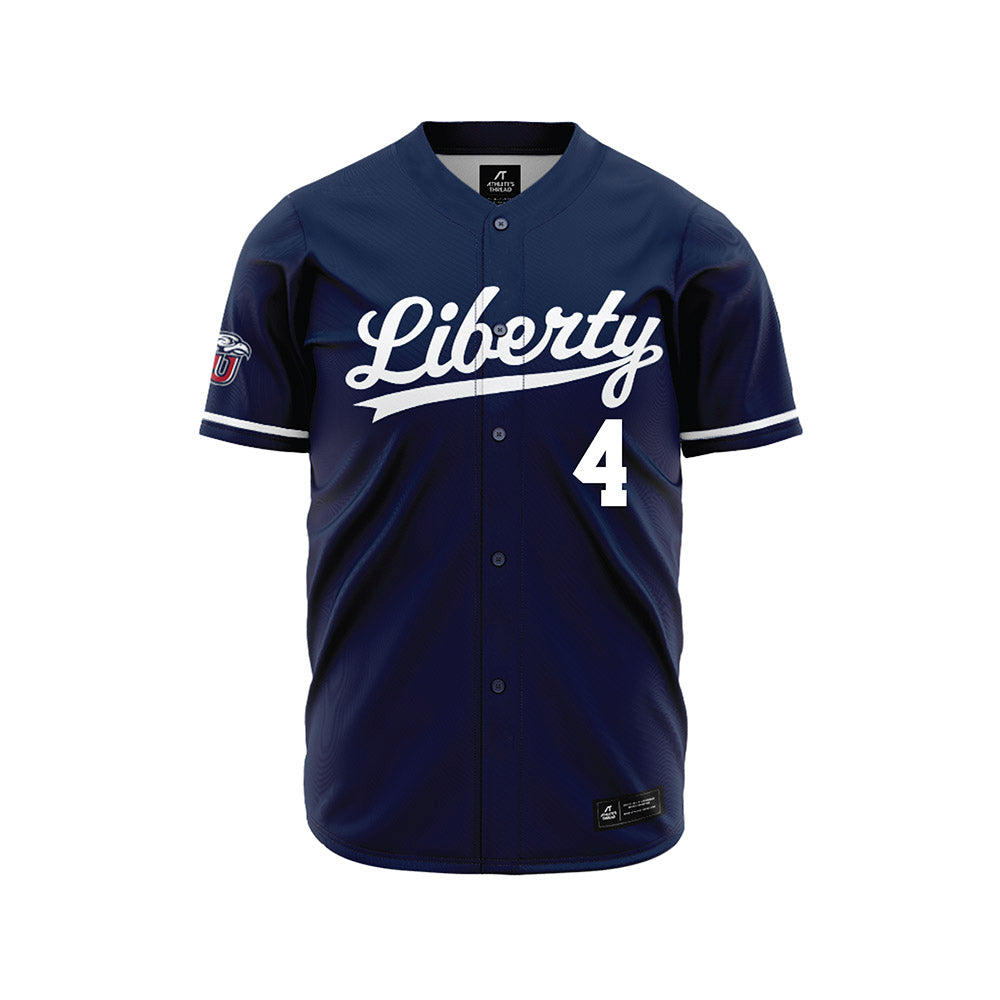 Liberty - NCAA Baseball : Jaxon Sorenson - Navy Jersey-0