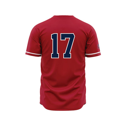 Liberty - NCAA Baseball : Nick Barone - Red Jersey-1