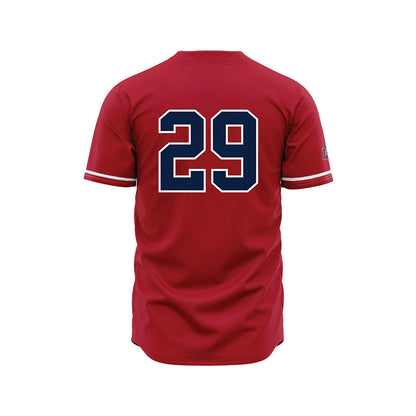 Liberty - NCAA Baseball : Charlie Brinkman - Red Jersey-1
