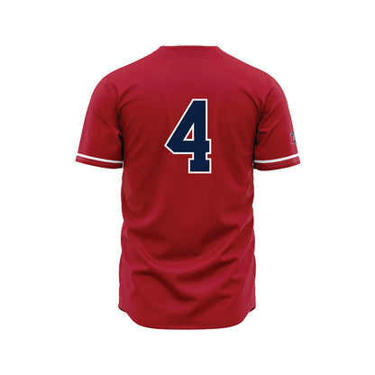 Liberty - NCAA Baseball : Jaxon Sorenson - Red Jersey-1