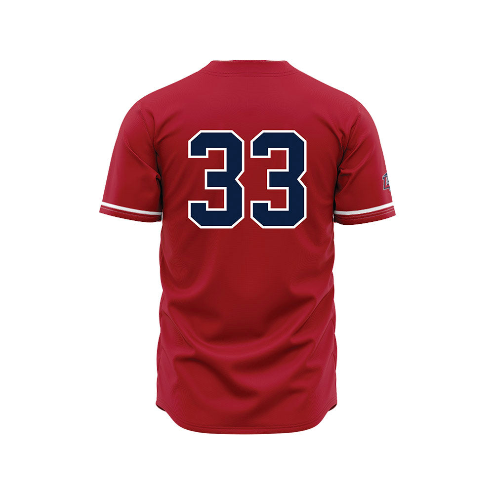 Liberty - NCAA Baseball : Michael Gibson - Red Jersey