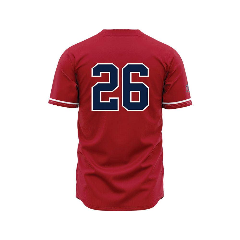 Liberty - NCAA Baseball : Tucker Moore - Red Jersey-1