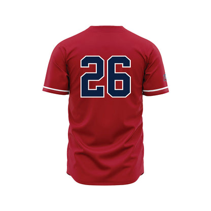Liberty - NCAA Baseball : Tucker Moore - Red Jersey-1