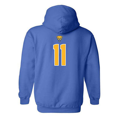 Pittsburgh - NCAA Softball : Amelia Thornton - Classic Shersey Hooded Sweatshirt-1