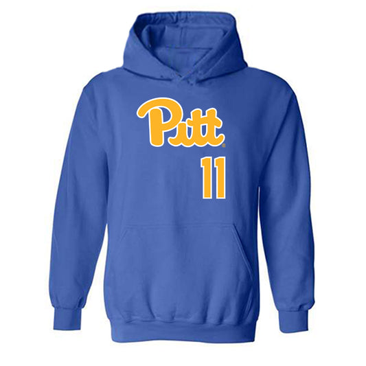 Pittsburgh - NCAA Softball : Amelia Thornton - Classic Shersey Hooded Sweatshirt-0