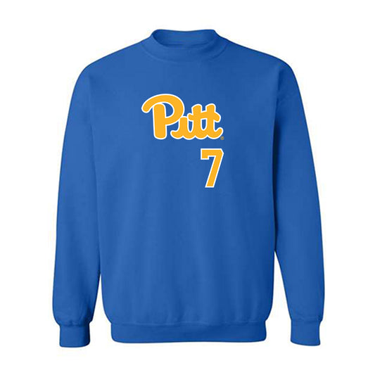 Pittsburgh - NCAA Softball : Luci Moreno - Classic Shersey Crewneck Sweatshirt-0