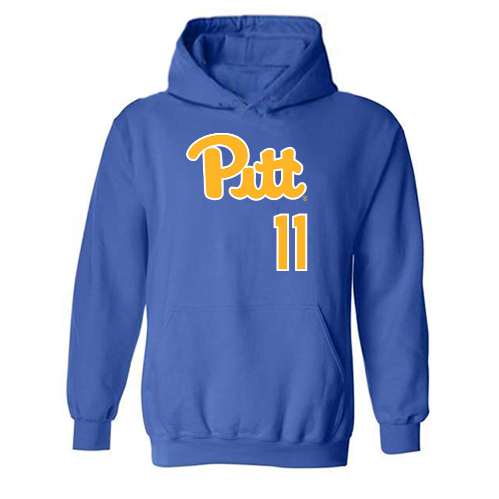 Pittsburgh - NCAA Softball : Amaya Pitt - Classic Shersey Hooded Sweatshirt-0