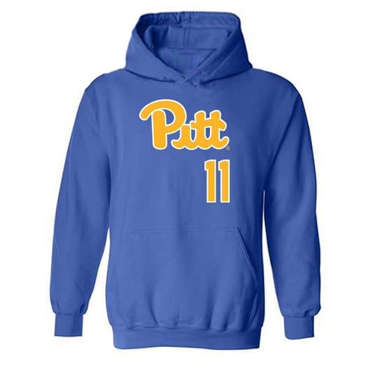 Pittsburgh - NCAA Softball : Amaya Pitt - Classic Shersey Hooded Sweatshirt-0