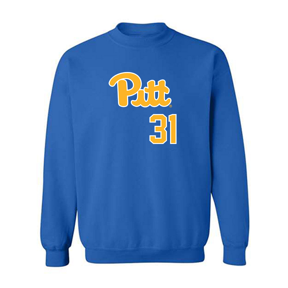 Pittsburgh - NCAA Softball : Sofia Meer - Classic Shersey Crewneck Sweatshirt-0