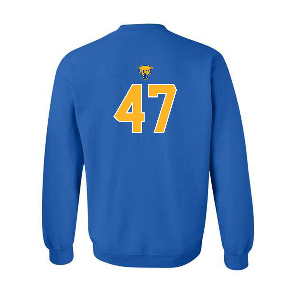 Pittsburgh - NCAA Baseball : Daniel McAuliff - Classic Shersey Crewneck Sweatshirt
