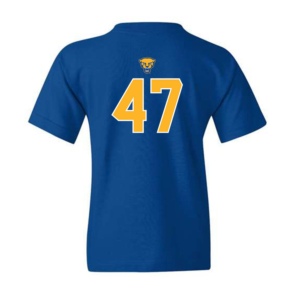 Pittsburgh - NCAA Baseball : Daniel McAuliff - Classic Shersey Youth T-Shirt