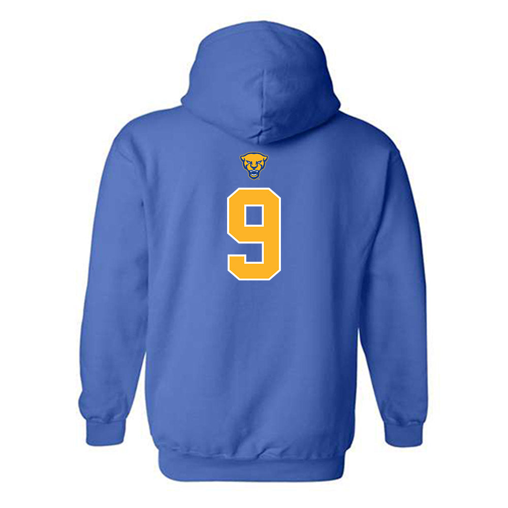 Pittsburgh - NCAA Baseball : Aidan McAskie - Classic Shersey Hooded Sweatshirt-1