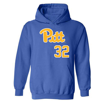 Pittsburgh - NCAA Baseball : Drew Lafferty - Classic Shersey Hooded Sweatshirt