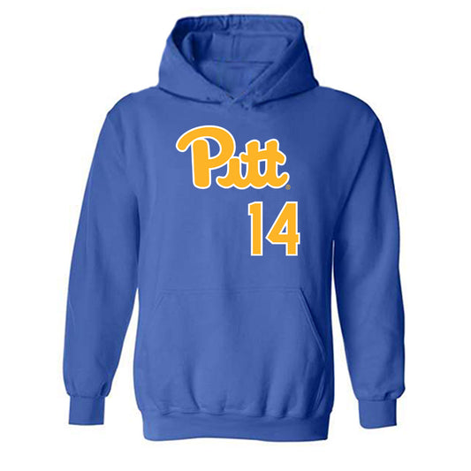 Pittsburgh - NCAA Baseball : Ryan Zuckerman - Classic Shersey Hooded Sweatshirt-0