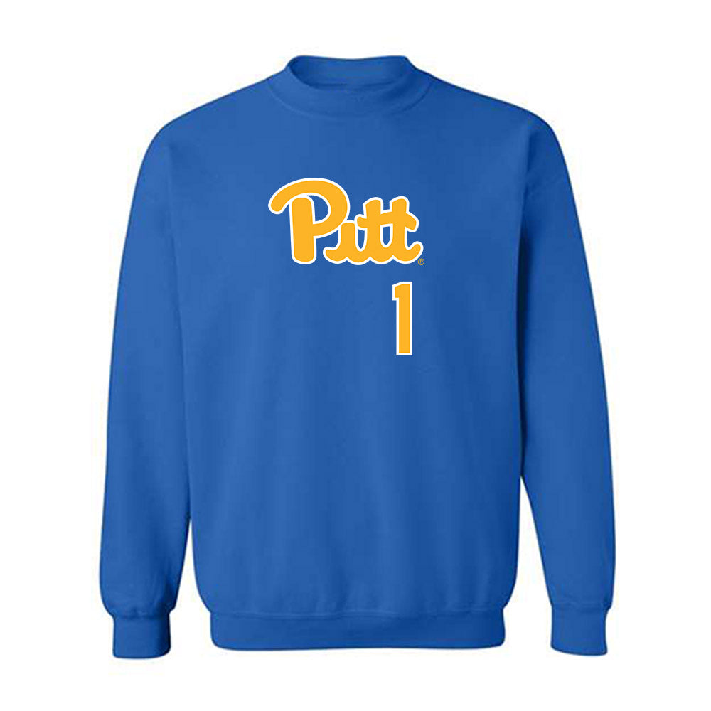 Pittsburgh - NCAA Baseball : Tyler Bischke - Crewneck Sweatshirt Classic Shersey
