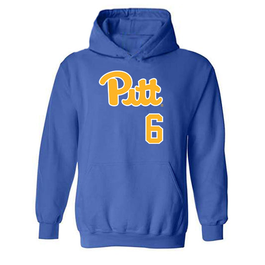 Pittsburgh - NCAA Baseball : Anthony LaSala - Classic Shersey Hooded Sweatshirt-0