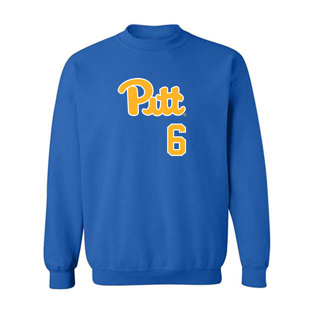 Pittsburgh - NCAA Baseball : Anthony LaSala - Classic Shersey Crewneck Sweatshirt-0