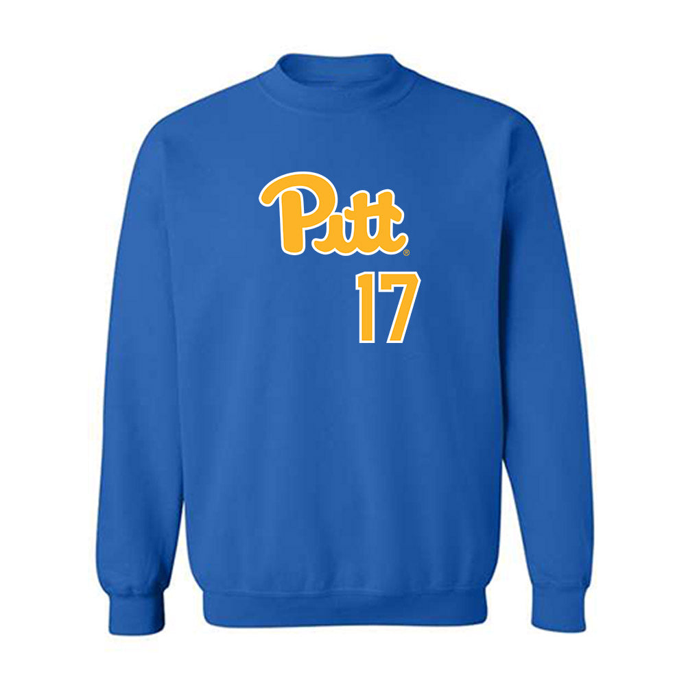 Pittsburgh - NCAA Baseball : Sam Bryan - Classic Shersey Crewneck Sweatshirt-0