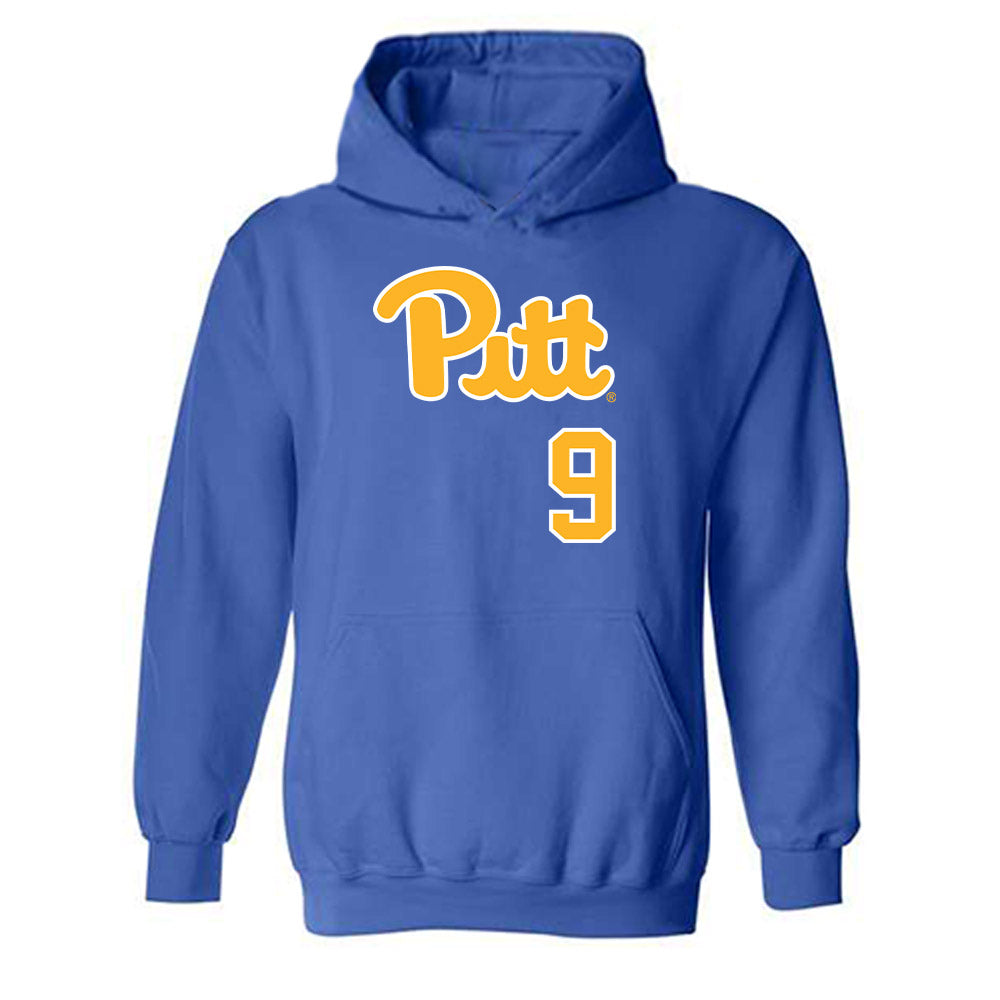 Pittsburgh - NCAA Baseball : Aidan McAskie - Classic Shersey Hooded Sweatshirt-0